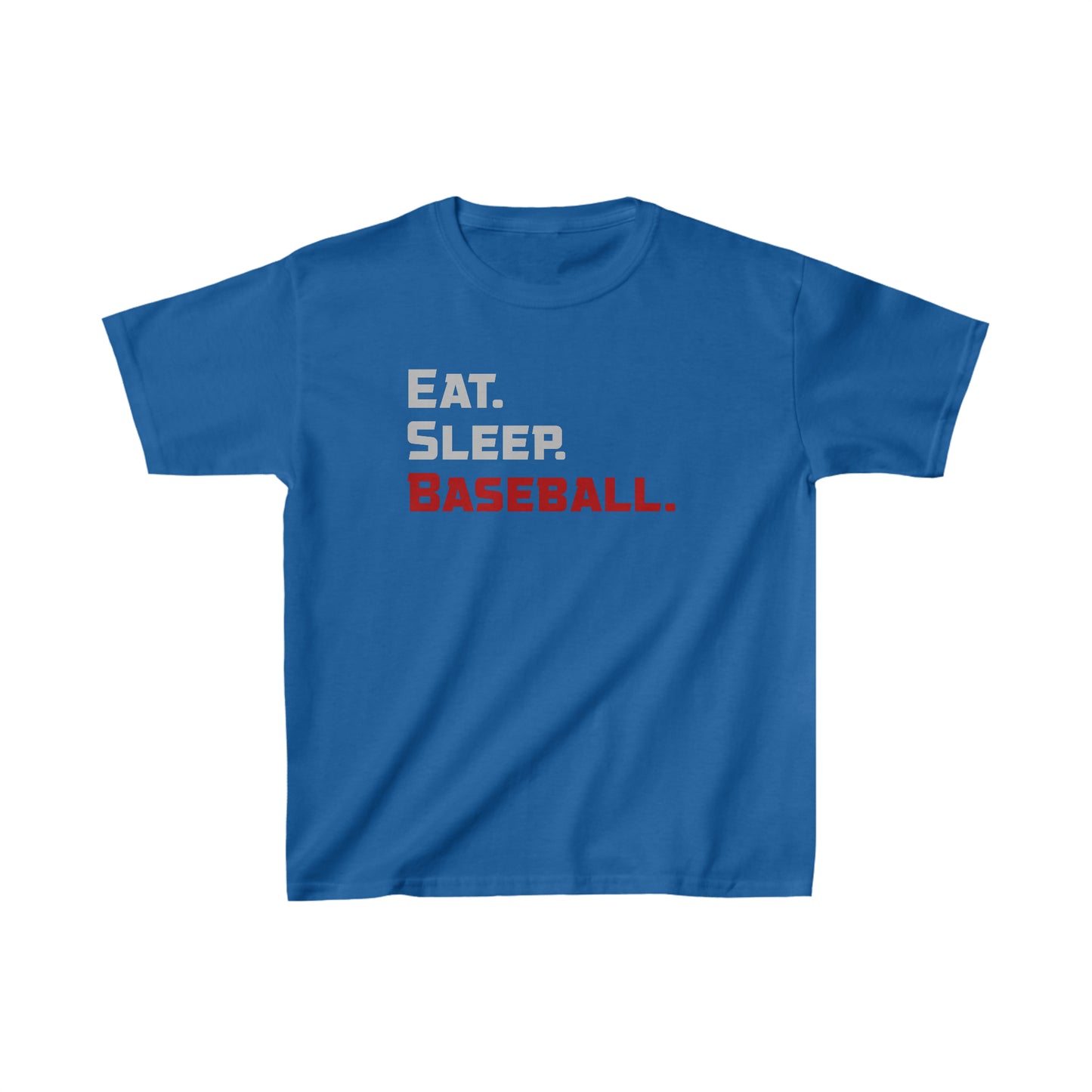 Eat. Sleep. Baseball. - Kids Heavy Cotton™ Tee