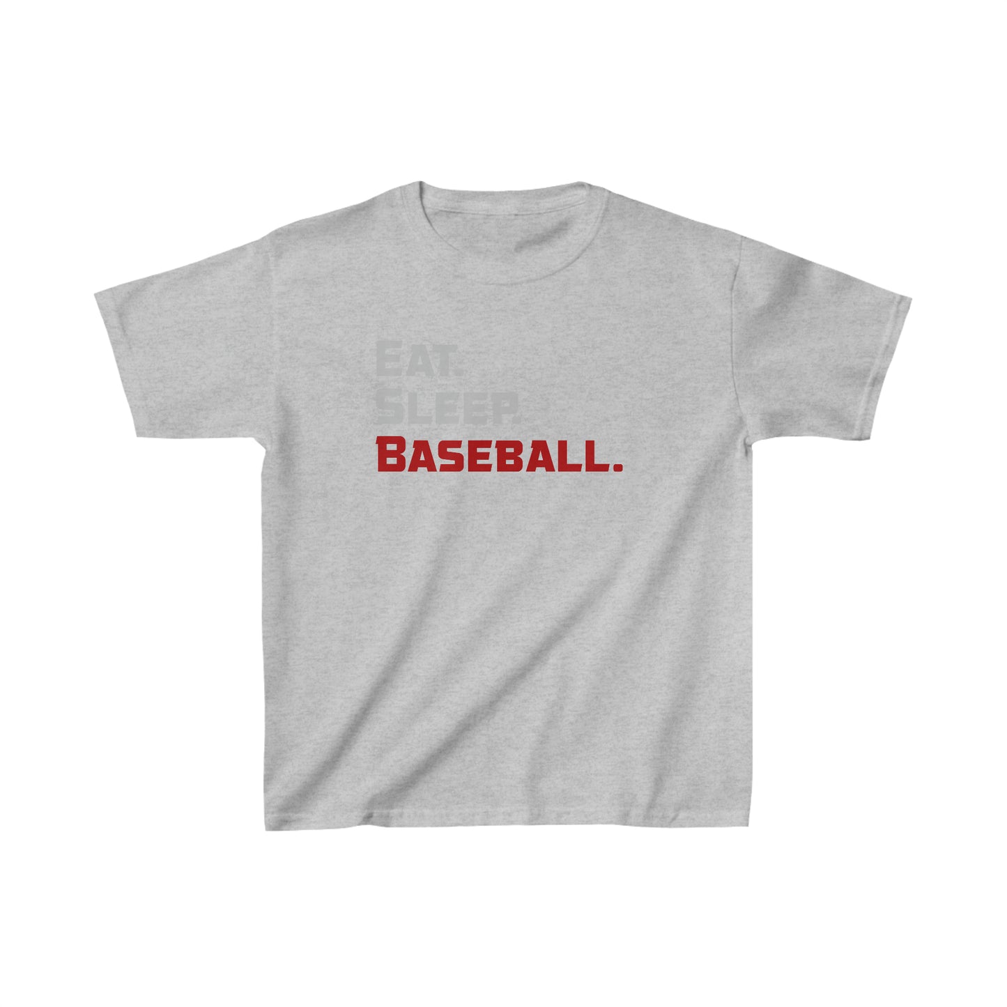 Eat. Sleep. Baseball. - Kids Heavy Cotton™ Tee